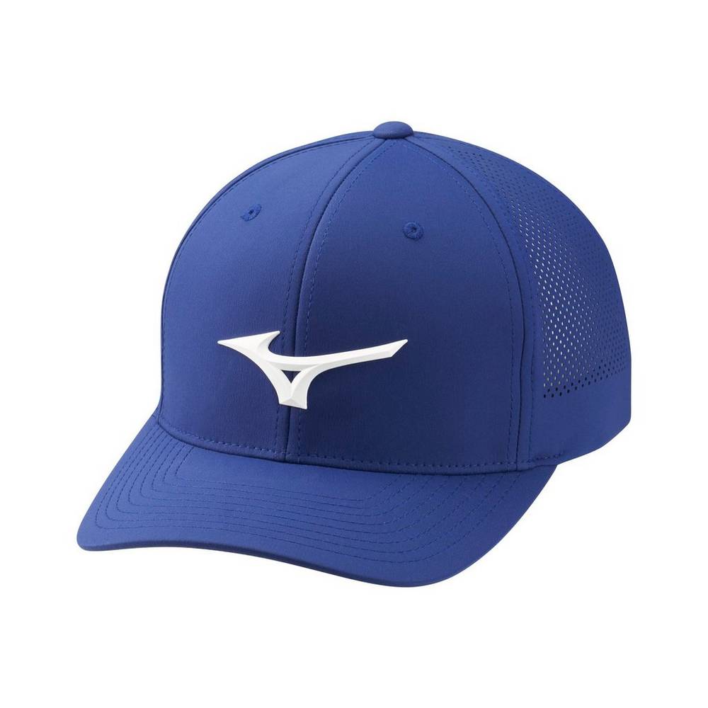 Mizuno Men's Tour Vent Adjustable Hat Royal (260335-HAG)